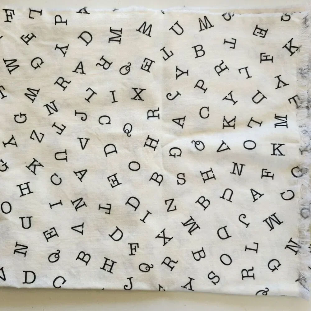 Hungry Animal Alphabet Design Quilting Fabric Riley Blake Pattern B1